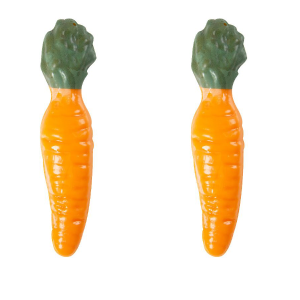 2 zanahorias grandes (7 cm) - Chocolate blanco