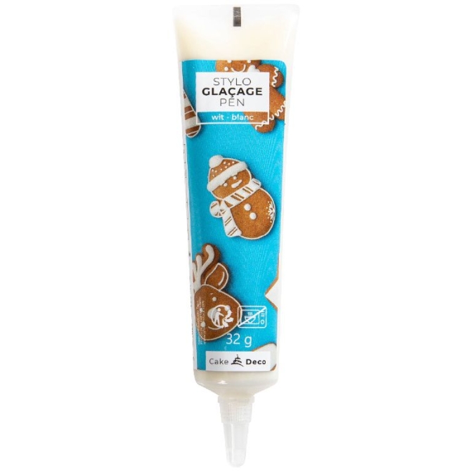 Bolígrafo para glaseado 32 g - Blanco 