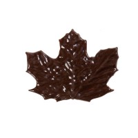 1 Hoja 6 cm - Chocolate Negro