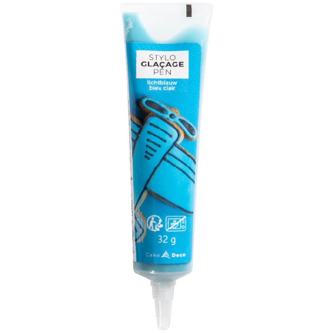 Bolgrafo para glaseado 32 g - Azul claro 