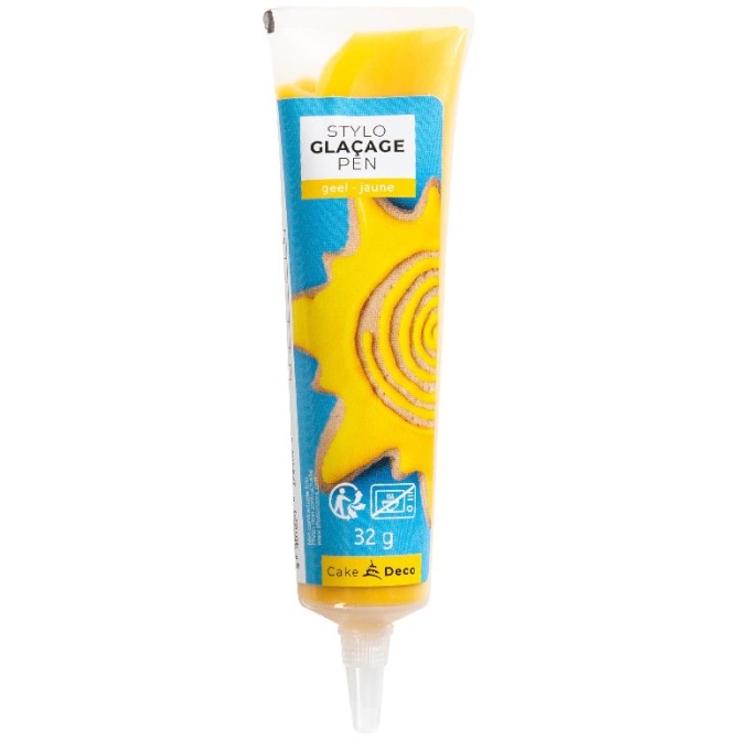 Bolgrafo para glaseado 32 g - Amarillo 