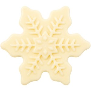 1 Cristal de Hielo (6 cm) - Chocolate Blanco