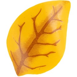 5 Hojas de Otoo 3, 5 cm - Chocolate Blanco. n1