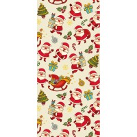 1 Hoja de Transferencia de Alimentos Navideos (para chocolate)