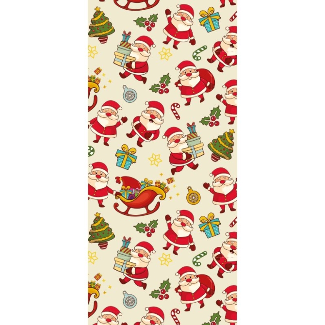 1 Hoja de Transferencia de Alimentos Navideos (para chocolate) 