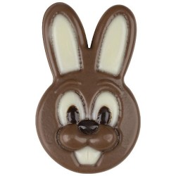 4 conejos con dientes (4, 5 cm) � Chocolate. n�1