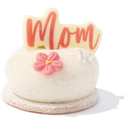 5 mini flores rosas (� 2 cm) � Chocolate blanco. n�5