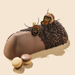 6 figuritas navide�as (3, 9 cm) � Chocolate negro. n�1