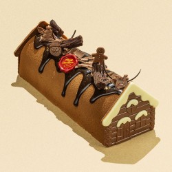 6 figuritas navide�as (3, 9 cm) � Chocolate negro. n�2
