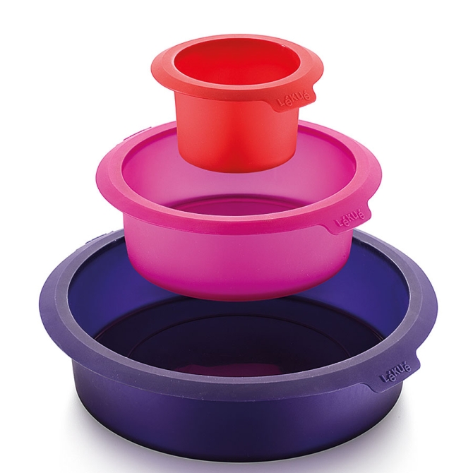 Kit de moldes para Tartas de 3 niveles 