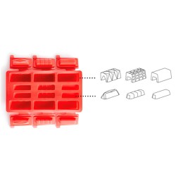 Kit 6 Mini Troncos Diseño - Cuadrados. n°8