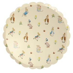 12 platos - Peter Rabbit