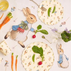 12 platos de conejo - Peter Rabbit. n4