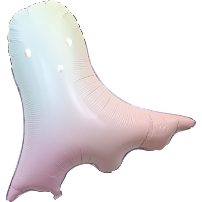 Set de 3 Globos Fantasma Halloween Pastel 