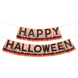 Guirnalda con flecos Halloween Pastel (3m). n1