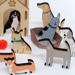 Calendario de Adviento - Perros de Navidad. n2