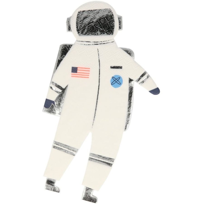 16 servilletas de astronauta - Exploracin Espacio 