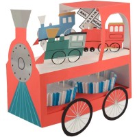 Kit de cupcakes - 24 cajas tren