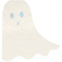 16 Toallas Fantasma de Halloween iridiscentes