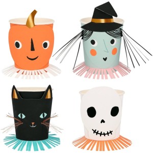 8 Tazas de Halloween Vintage