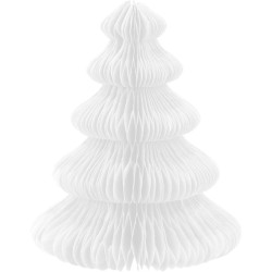 Set de 10 decoraciones de mesa de abeto para desplegar - Verde / Blanco. n11
