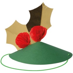 Surtido de 6 gorros festivos de Navidad. n7