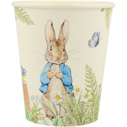 8 Vasos Peter Conejo En El Jardín. n°6