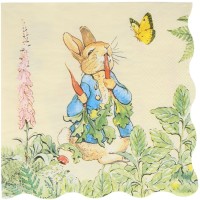 16 Toallas Peter Rabbit en el jardn