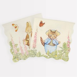 16 Toallas Peter Rabbit en el jardín. n°3