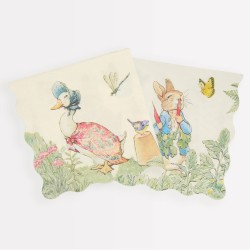 16 Toallas Peter Rabbit en el jardín. n°4