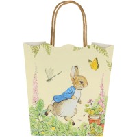 Contiene : 1 x 8 Bolsas de regalo Peter Rabbit en El Jardn