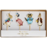 Contiene : 1 x 4 Velas Pierre Lapin en el jardn