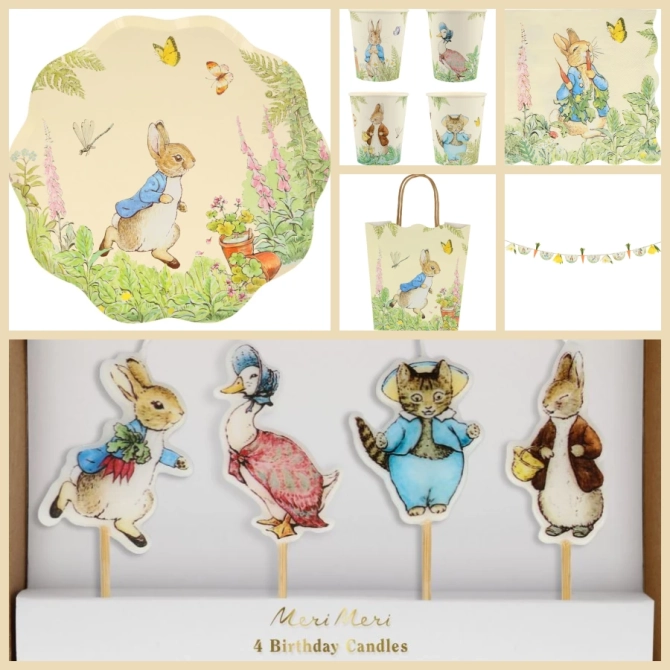 Maxi Party Box Peter Rabbit en el jard�n 