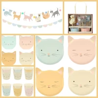 Grande Party Box Gato Pastel