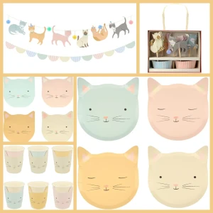 Grande Party Box Gato Pastel