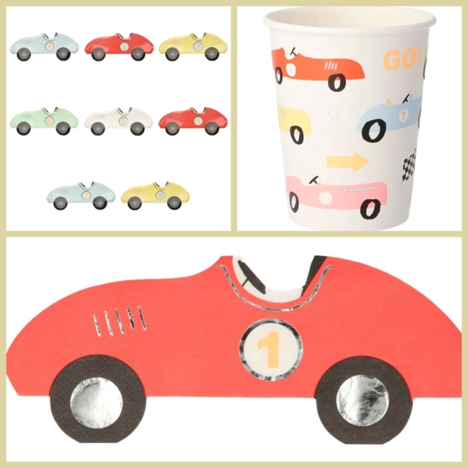 Party Box Coches de carreras 