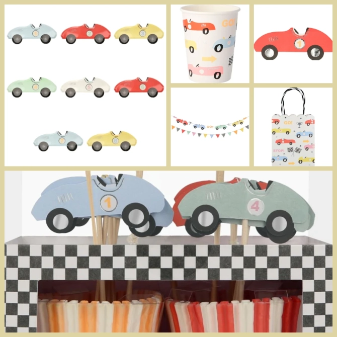 Grande Party Box Coches de carreras 