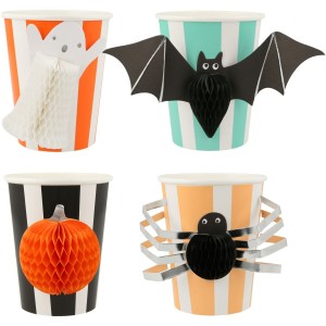 8 Vasos Happy Halloween