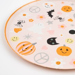 8 Platos Groovy Halloween. n°1