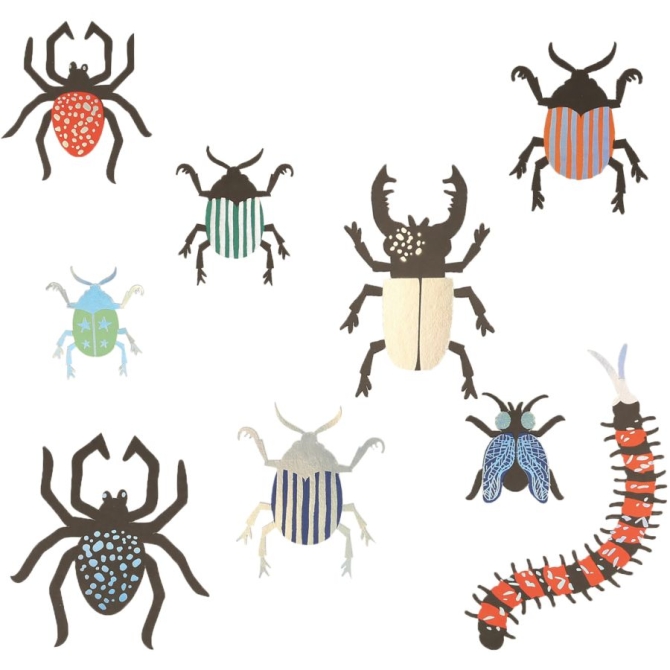 45 Grandes Confeti Insectos Mgicos 