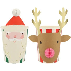 8 Vasos de Navidad