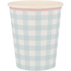 12 Vasos Vichy Pastel. n5