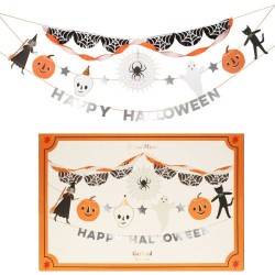 Guirnalda de letras de feliz Halloween. n1