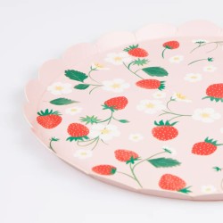 8 platos de fresa. n1