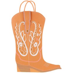 8 bolsas de regalo de botas de vaquero occidentales. n3