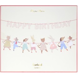 Guirnalda de animales para fiesta de feliz cumpleaos. n1
