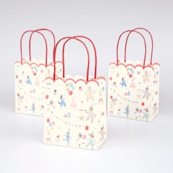 8 bolsas de regalo de animales de fiesta. n1