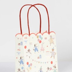 8 bolsas de regalo de animales de fiesta. n2