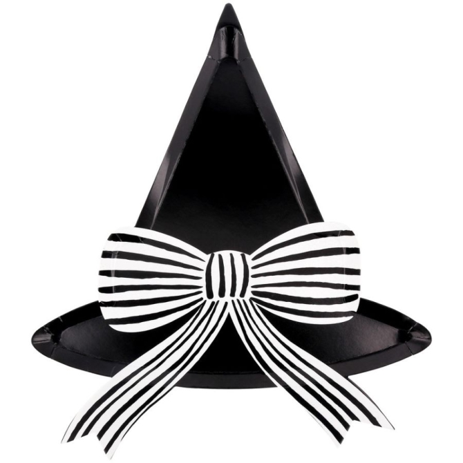 8 platos de sombrero de bruja 