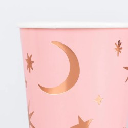8 tazas de bruja rosa. n2